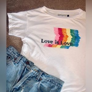 Girl dangerous love is love tee